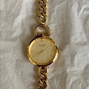 Kate Spade Gold Watch Live Colorfullly